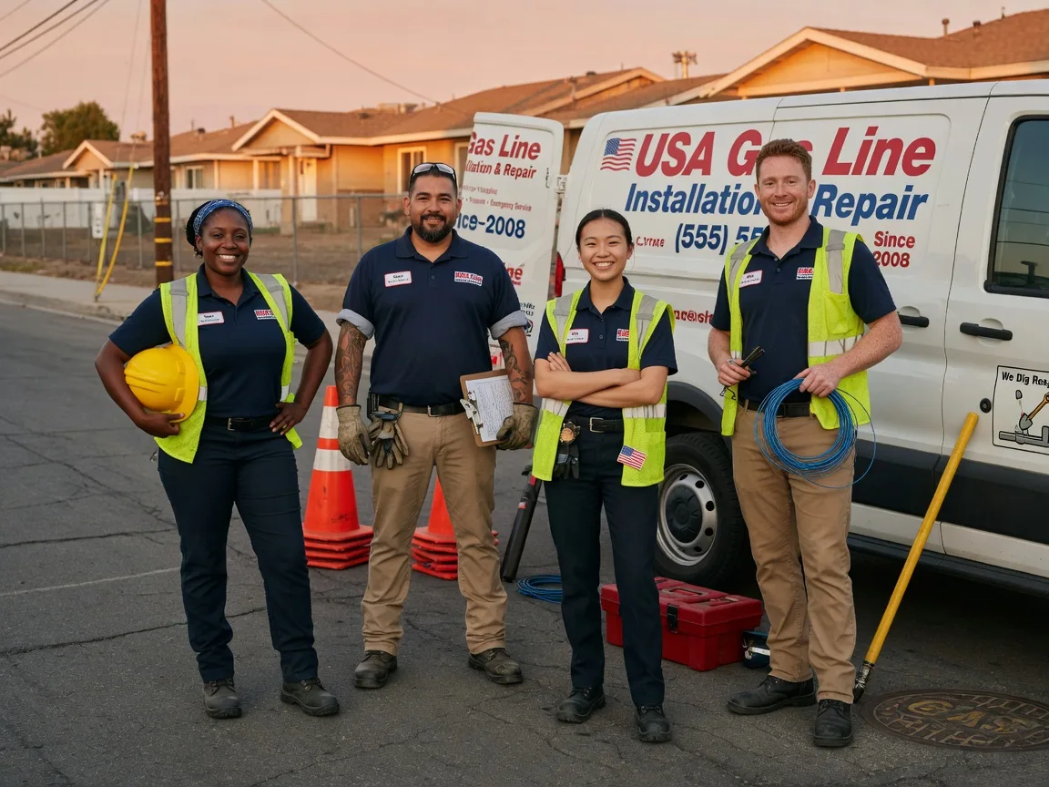 Gas Line Installation company in Round Mountain, CA